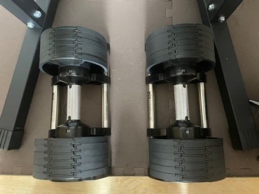 高級ダンベル　フレックスベル　20Kg ×2  可変式ダンベル　筋トレ