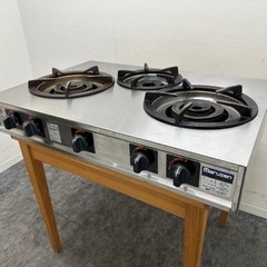 マルゼン MARUZE 業務用 3口コンロ ガステーブルコンロ