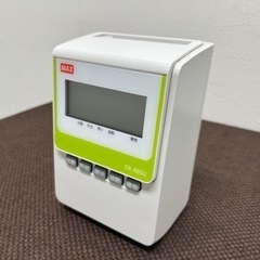 マックス　電子タイムカード　タイムレコーダー　ホワイト　ERー６０SU