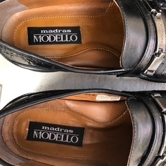 革靴　マドラス　modello 日本製　使用済みの画像