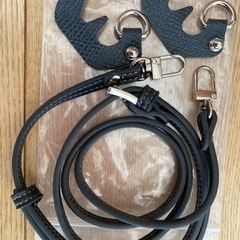 新品　ロンシャン ミニ ハンドバッグ用ショルダー ストラップ セットの画像