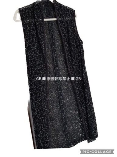 ■日本製■和紙　リッチレース ベスト　ジレ