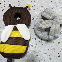 転倒時の頭をガード！ベビークッションとヘルメット