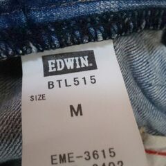 🉐🉐🉐早めの問合せ→💴500👩👖デニム(Mサイズ/EDWIN)【美品 】🌼現物確認してから決めたい→OK🌼の画像
