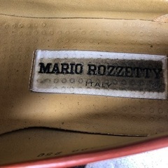 革靴　イタリア　Mariorozzetty 使用済みの画像
