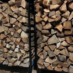 空っぽの薪棚、埋めます。の画像
