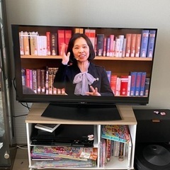 候補者の方と進行中。訳あり　テレビとテレビボードセット