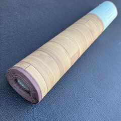 木目調ロングマット（キッチンマット）60×200cm（萩原工業・ポリエチレン製）未使用品の画像