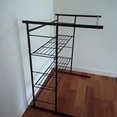 [お渡し決定] 押入れ収納　ハンガーラック