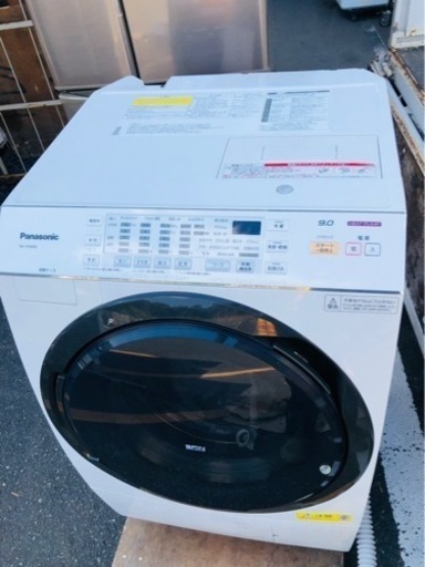 北九州市内配送無料　保証付き　パナソニック Panasonic NA-VX3600L-W [ドラム式電気洗濯乾燥機（9.0kg） 左開き 泡洗浄 クリスタルホワイト]