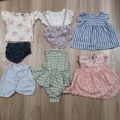 子ども服セット 女の子向け 80cmの画像