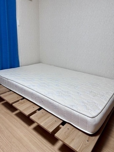 今月20日まで！美品★マニフレックス magniflex マットレス モデル246 セミダブル ジャガードキルト生地