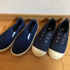 2足セット 17.5cm H&M キッズ スニーカー