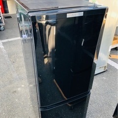 福岡市内配送無料　三菱電機 MITSUBISHI ELECTRIC MR-P15A-B [冷蔵庫 146L サファイアブラック]