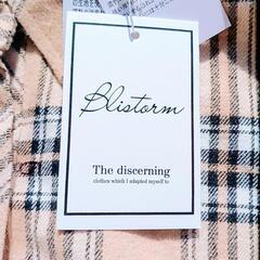 Blistorm  チェック柄シャツ  婦人服  ショート丈  Ｍサイズの画像