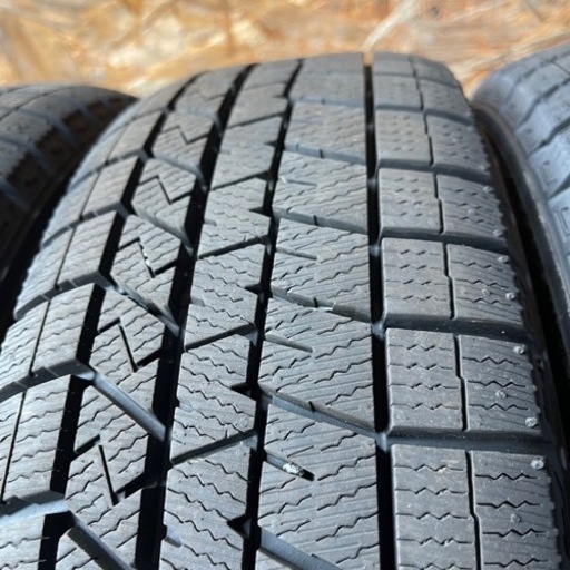 新車外し　アルミ付き　DUNLOP ダンロップ　WINTERMAXX03 155/65R14 スタッドレス　タイヤ　2022年製　14