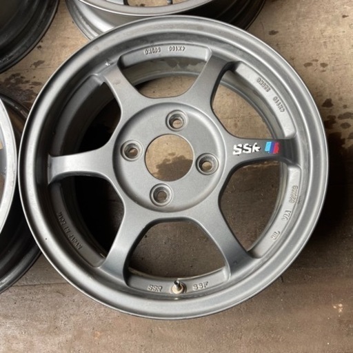 絶版 レア 希少 軽量 SSR TYPE-C 14インチ 5.0j 4/100 +45 SPEED STAR スピードスター TANA