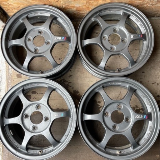 絶版 レア 希少 軽量 SSR TYPE-C 14インチ 5.0j 4/100 +45 SPEED STAR スピードスター TANABE タナベ 軽自動車