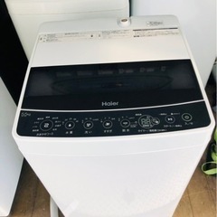 福岡市内配送設置無料　2020年　ハイアール｜Haier 全自動洗濯機 Joy Series ブラック JW-C55D-K [洗濯5.5kg /簡易乾燥(送風機能) /上開き][洗濯機 5.5kg]