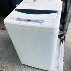 福岡市内配送設置無料　ヤマダ電機オリジナル　全自動電気洗濯機　(6.0kg) HerbRelax YWM-T60A1