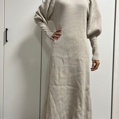 【アイボリーワンピース】2回着用
