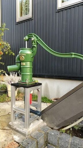 【説明書付き】井戸掘り器 キット（ＤＩＹ）径75mm鉄製オーガ 全長８m仕様 （延長追加可）