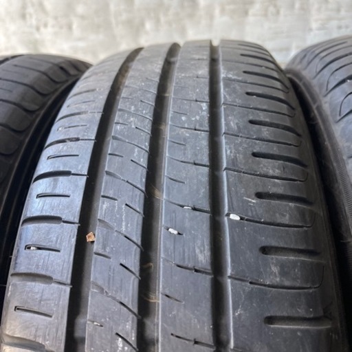 バリ山　DUNLOP ダンロップ　EC204 165/60R14 夏タイヤ　2018年製　14インチ