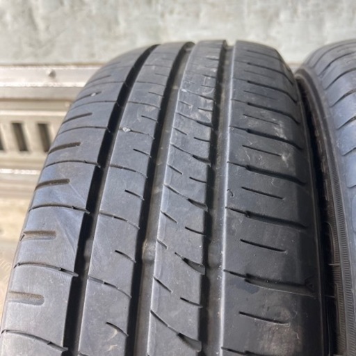 バリ山　DUNLOP ダンロップ　EC204 165/60R14 夏タイヤ　2018年製　14インチ