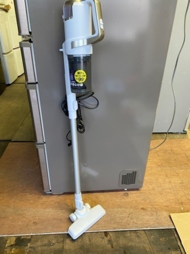 アイリスオーヤマ 掃除機 コード式 サイクロン 軽量 スティッククリーナー 2WAY SCA-110-W ホワイト