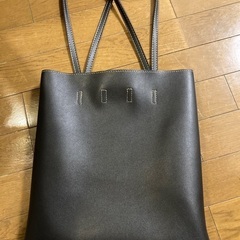 トートバッグ　ブラックの画像
