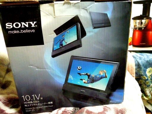 中古（目立った傷や汚れなし） ソニー SONY 10.1V型 ポータブルブルーレイプレーヤー/DVDプレーヤー BDP-Z1（USED品）です。