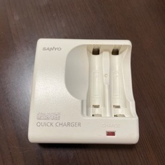sanyo 充電器　2本用