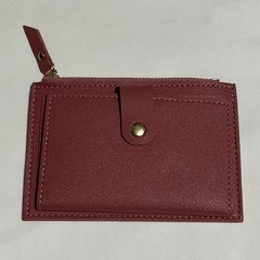 ミニ財布　くすみピンク