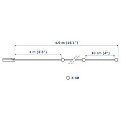 IKEA LEDライトチェーンの画像