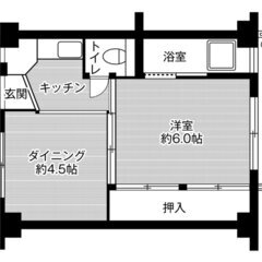 ◆敷金・礼金が無料！◆ビレッジハウス勝浦1号棟 (303号室)