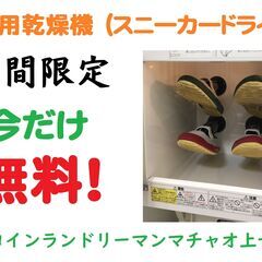 今だけ無料！スニーカードライヤー【くつ専用乾燥機】