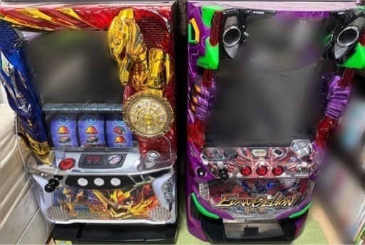 パチスロ 実機 エヴァンゲリオン 聖闘士星矢 【引き取り限定】