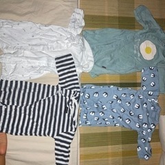 女の子　夏服(80センチ)の画像