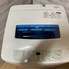 103市内配送料無料‼️ 容量4.2kg ハイアール製 洗濯機 ナイスリサイクル札幌店の画像