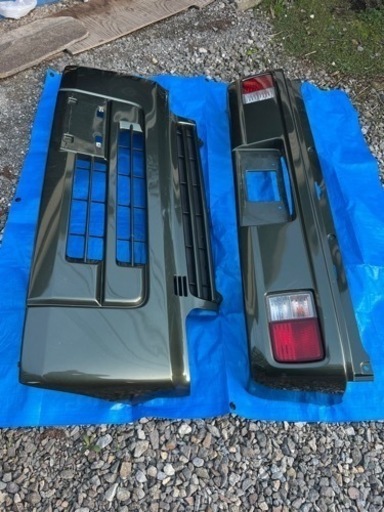 引き取り限定　エブリィバン　純正バンパー　前後セット　DA 17V