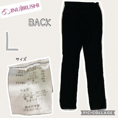 【犬印本舗】らくちん　マタニティスキニーパンツ　10分丈　Lサイズの画像