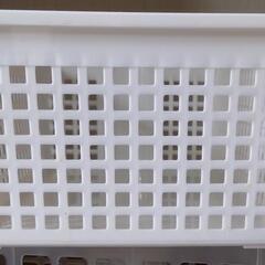 ★お値下げしました★ハンドル付きバスケット　10個組の画像