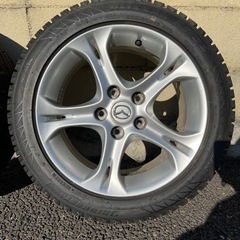 RX8前期スタッドレス、ホイール　あげます