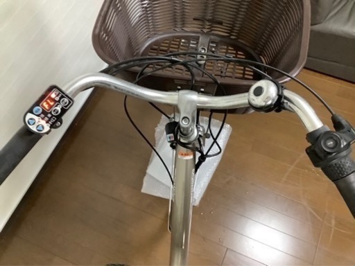 199 ヤマハ新機種電動アシスト自転車pas natura26インチ　ウスブラウンアルミ