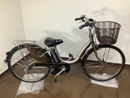 199 ヤマハ新機種電動アシスト自転車pas natura26インチ　ウスブラウンアルミ