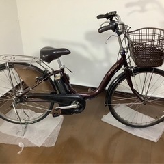 201 ブリヂストン新機種電動アシスト自転車assista26インチ ブラウンアルミ