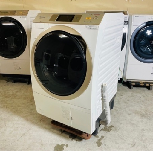 超激安美品↘️Panasonic 11㌔ドラム式洗濯機乾燥機　ハイグレード　配達設置取り付け