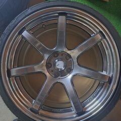 エスティマ　20インチ4本　WARKの画像