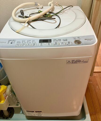 最終⭐︎シャープ洗濯機　風呂水ポンプ付き　ES-Ｔ709