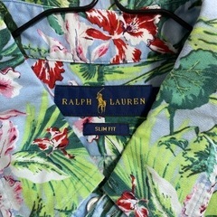 ポロラルフローレン　半袖シャツ　アロハ　M〜Lサイズの画像